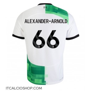 Liverpool Alexander-Arnold #66 Seconda Maglia 2023-24 Manica Corta